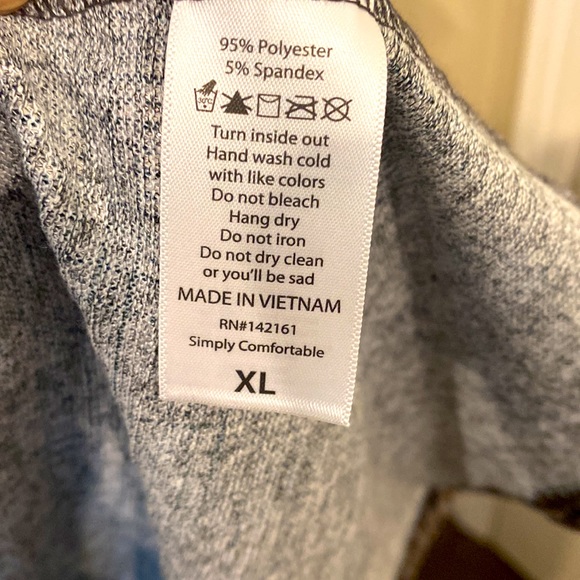 Women’s  Lularoe mid-calf length Metallic Sarah Cardigan w pockets sz XL NWT - Picture 4 of 7